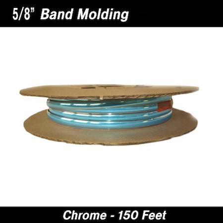 Cowles Products 150CHROME 5/8BAND MLDG PS37815